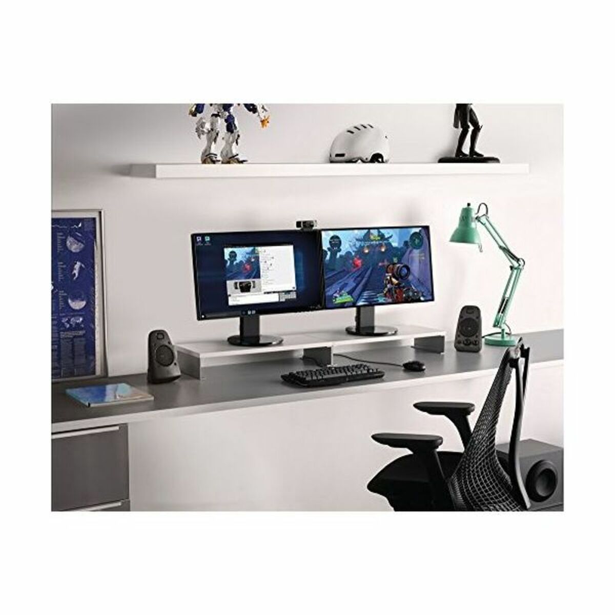 Gaming Speakers Logitech 980-001256 2.1 Negro 200W