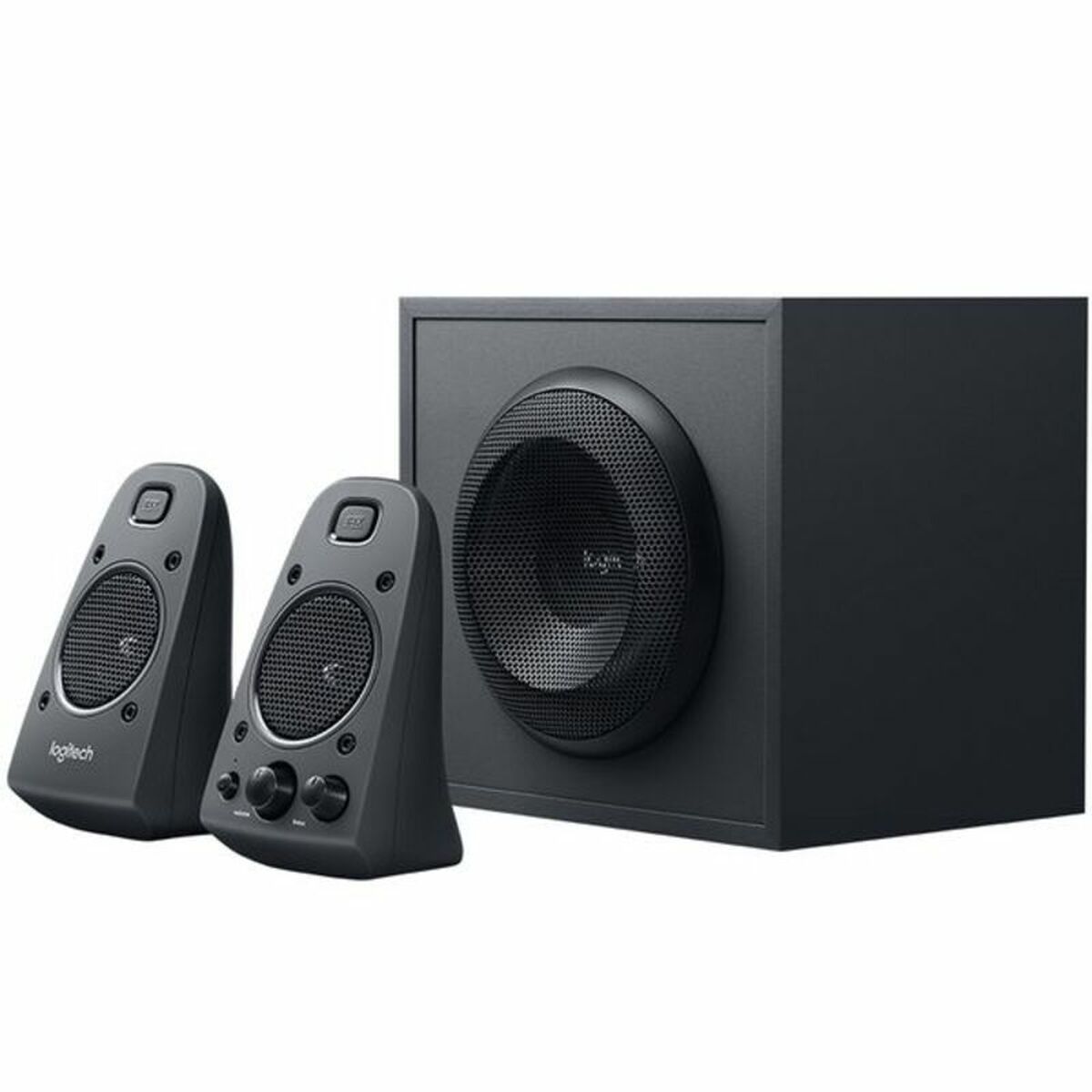 Gaming Speakers Logitech 980-001256 2.1 Negro 200W