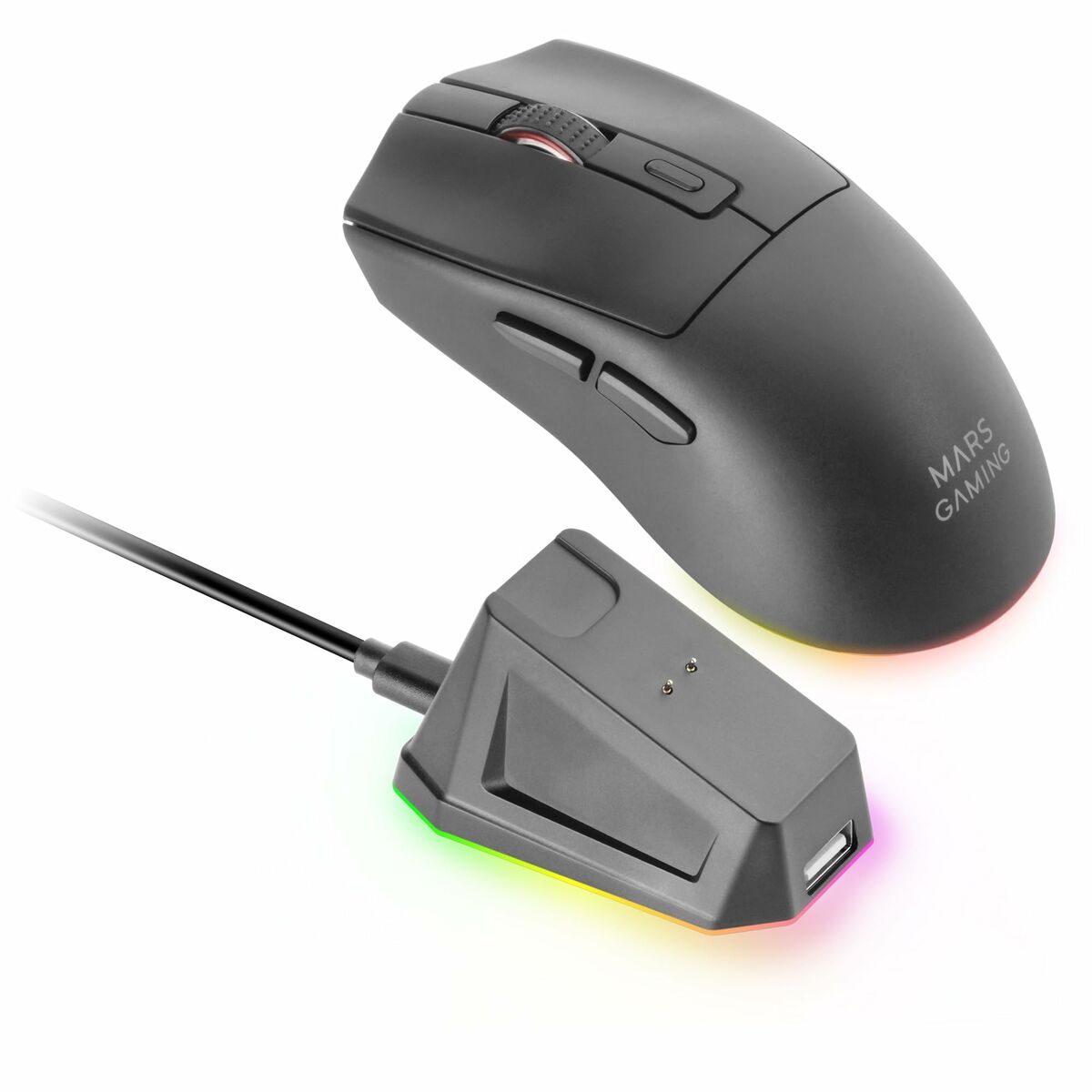 Gaming Mouse Mars Gaming MMT3 Negro