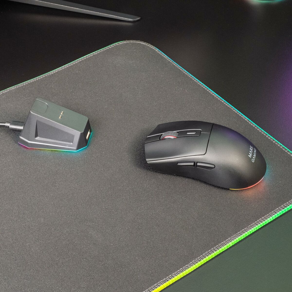 Gaming Mouse Mars Gaming MMT3 Negro